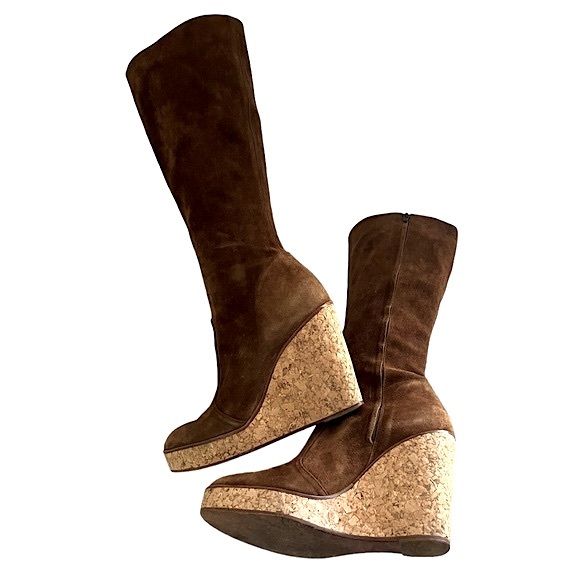 Barneys New York CO-OP Corinn’ Wedge Boots - Picture 8 of 13